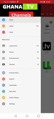 Adom TV android App screenshot 6